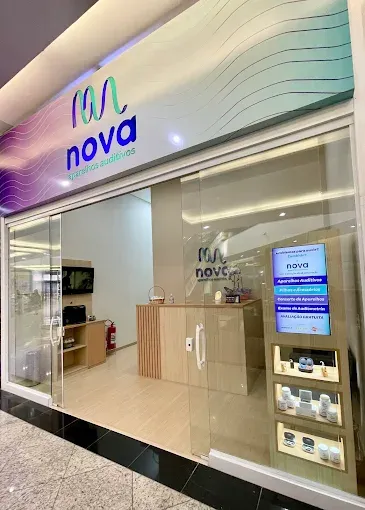 Fachada da unidade Nova Aparelhos Auditivos em Embu das Artes